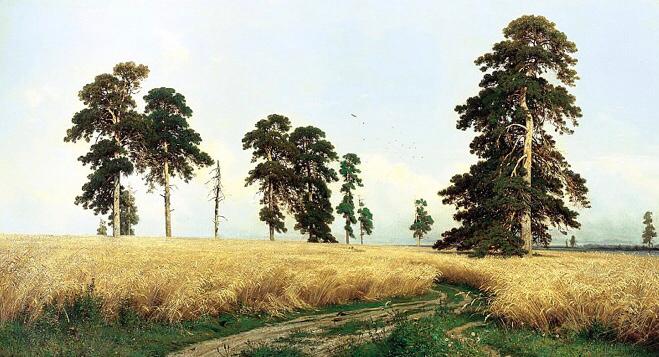 Иван Иванович Шишкин. Рожь. 1878 г.